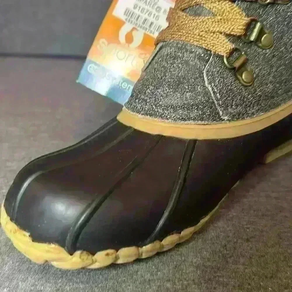 Sporto Alaska Dee Dee Duck Boot Waterproof Faux Fur NWT Women’s Size 7